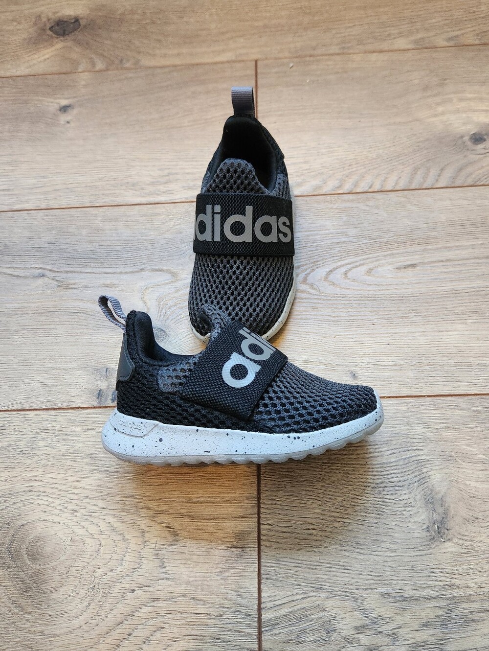 Size 5 Baby Slip On Adias Sneakers